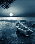 pic for Boat in the Moonlight